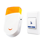 Wireless mains-powered doorbell,learning system,32 Melodies,A8603