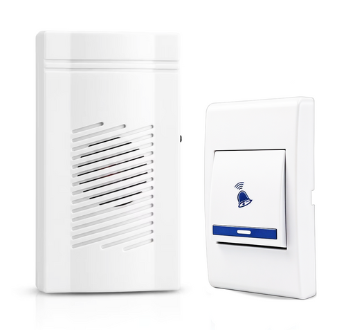 Wireless mains-powered doorbell,learning system,32 Melodies,A613