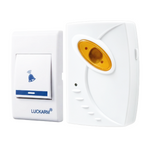 Wireless mains-powered doorbell,learning system,32 Melodies,A8306