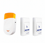 Wireless mains-powered doorbell,learning system,32 Melodies,A5603