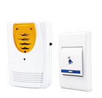 Wireless mains-powered doorbell,learning system,32 Melodies,A8203