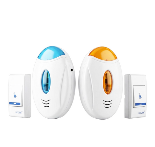 Wireless mains-powered doorbell,learning system,32 Melodies,A8621