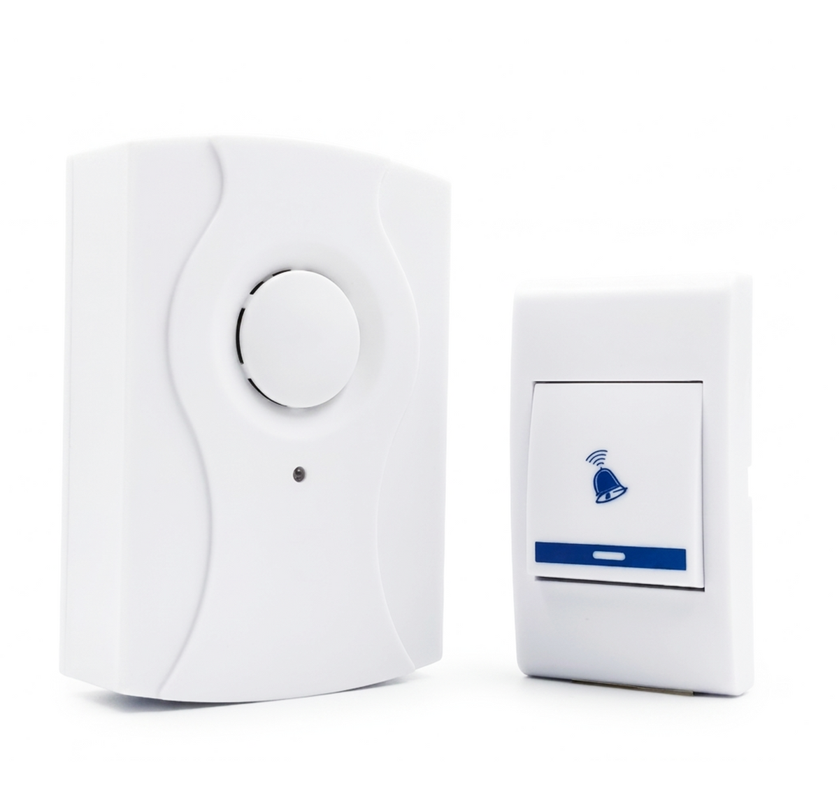 Timbre inalámbrico de CC, 3V, 32 melodías, sistema de aprendizaje, D601