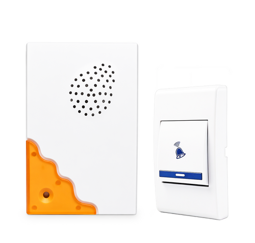 Wireless mains-powered doorbell,learning system,32 Melodies,A8308