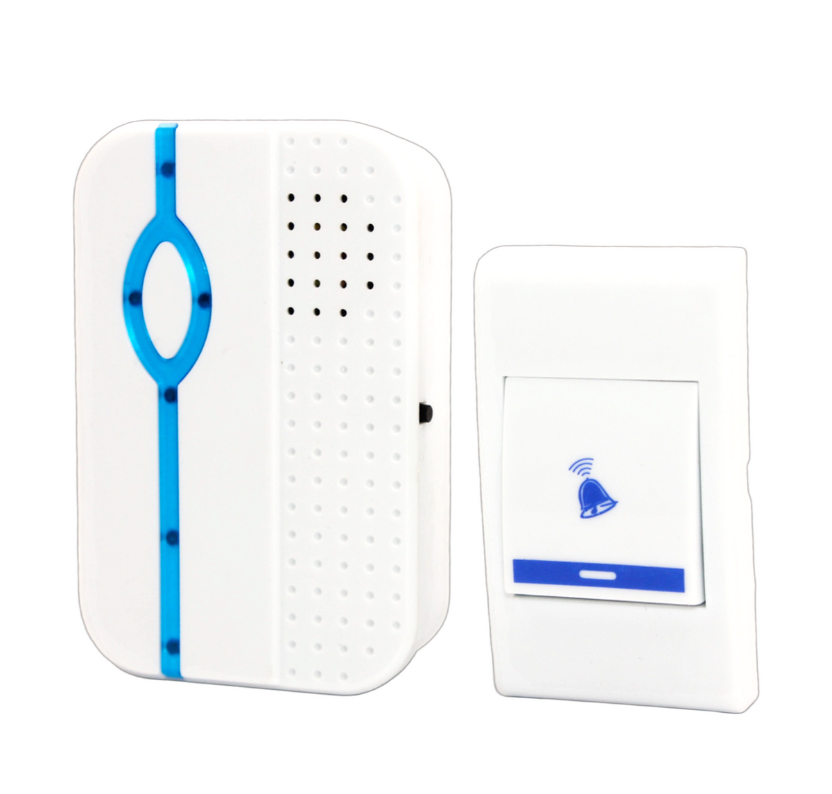 Timbre DC inalámbrico, 3 V, 32 melodías, sistema de aprendizaje, D622
