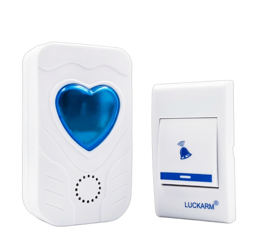 Wireless mains-powered doorbell,learning system,32 Melodies,A8209