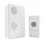 Wireless mains-powered doorbell,learning system,38 Melodies,A3957