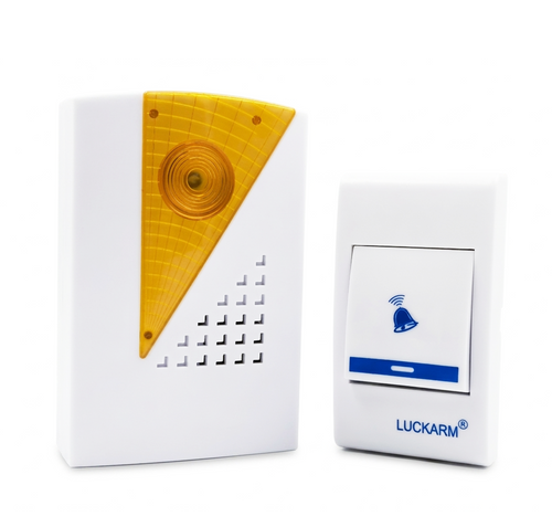 Wireless mains-powered doorbell,learning system,32 Melodies,A006